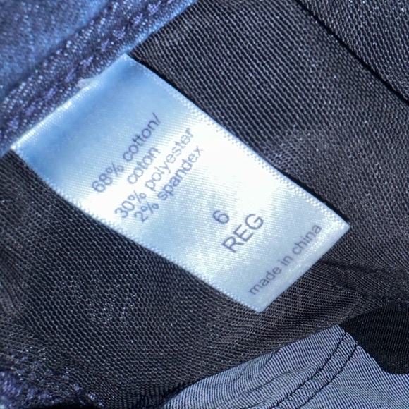 Women's dark wash highrise jeans size 6 regular #1779 - Picture 5 of 6